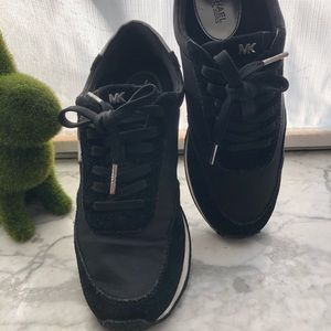 Michael kors black and white sneakers